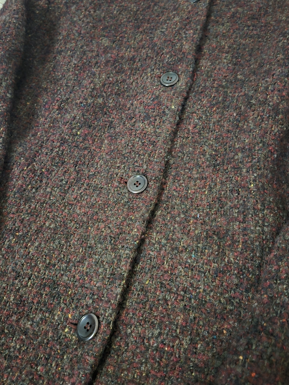 Jones New York Textured Wool-Blend Coat - Picture 5 of 8
